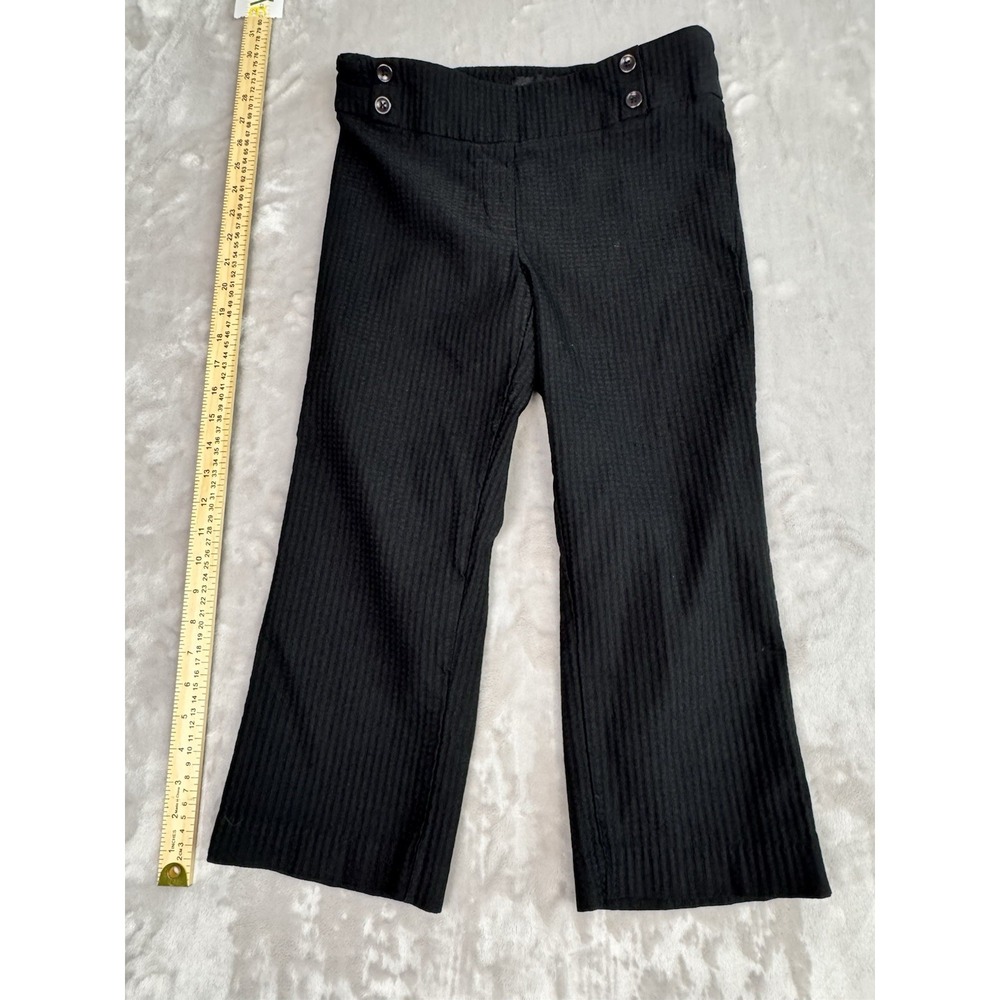 Women's Rekucci‎ Capri Pants Size 10 Black Stretch